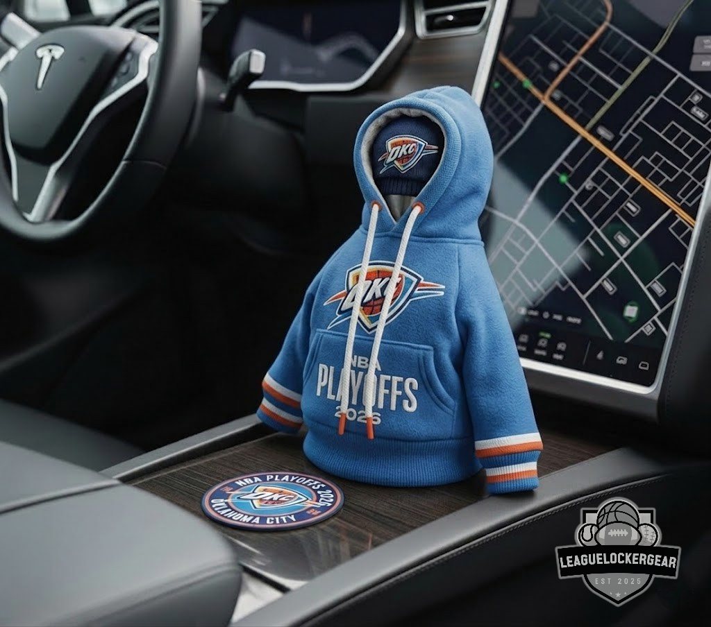 Oklahoma City Thunder NBA Playoffs 2026 Car Gear Shirt Hoodie
