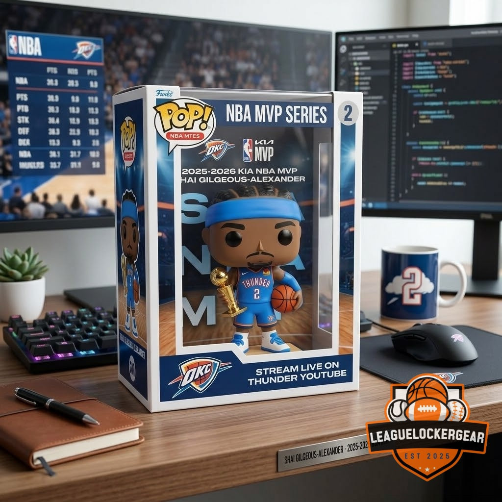 OKC Shai Gilgeous-Alexander 2026 NBA MVP Funko Pop Figure