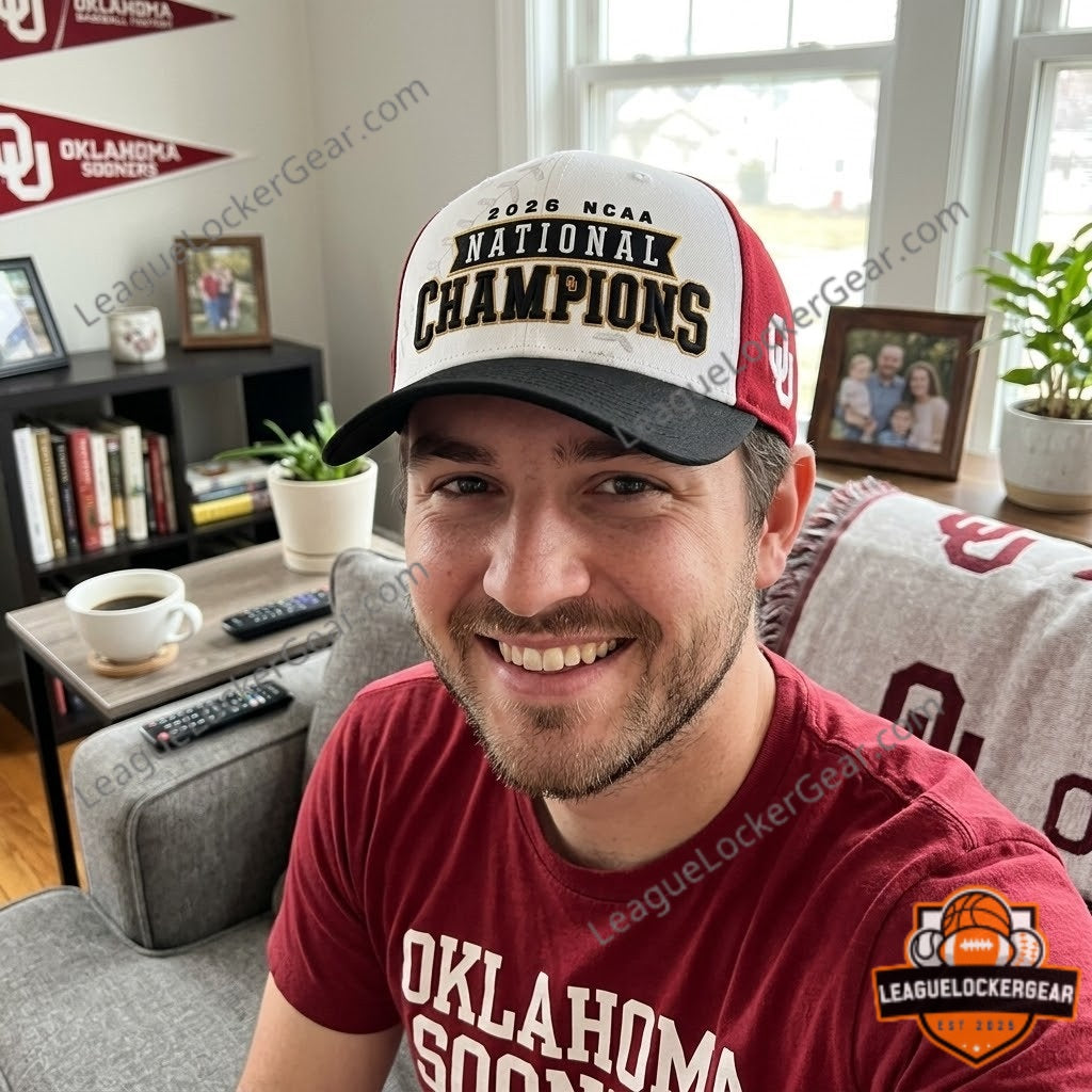 Oklahoma Sooners 2026 NCAA National Champions Baseball Cap