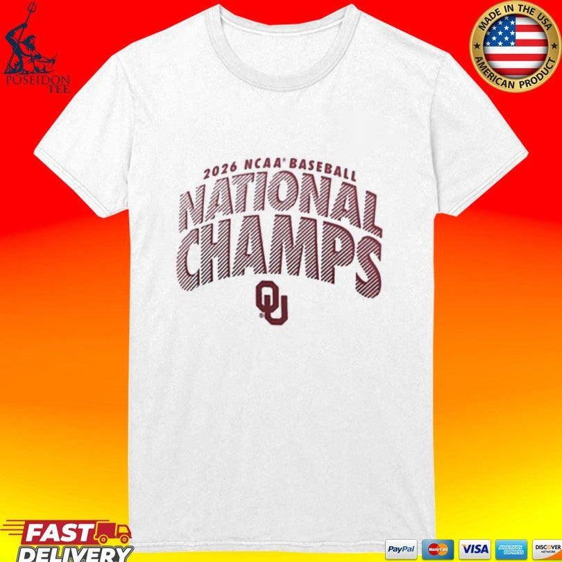 Oklahoma Sooners Women’s 2026 College World Series Champions T-shirt
