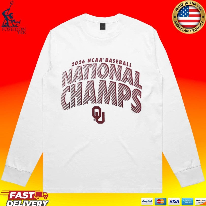 Oklahoma Sooners Women’s 2026 College World Series Champions T-shirt