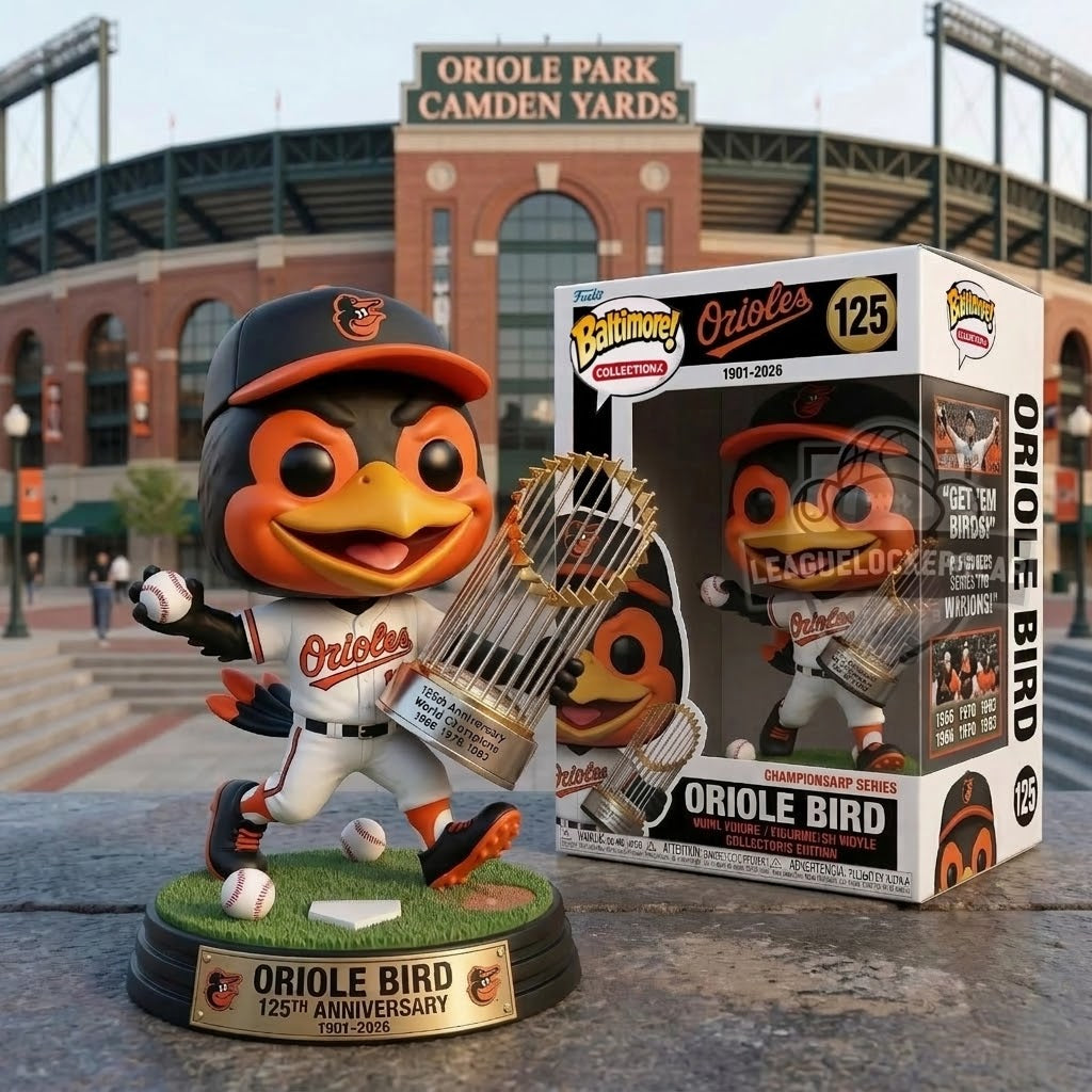 Oriole Bird 125th Anniversary Funko Pop Vinyl Figure