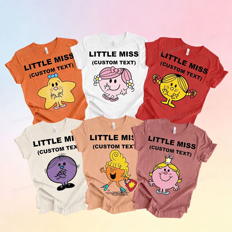 Personalized Cute Little Miss Custom Shirt