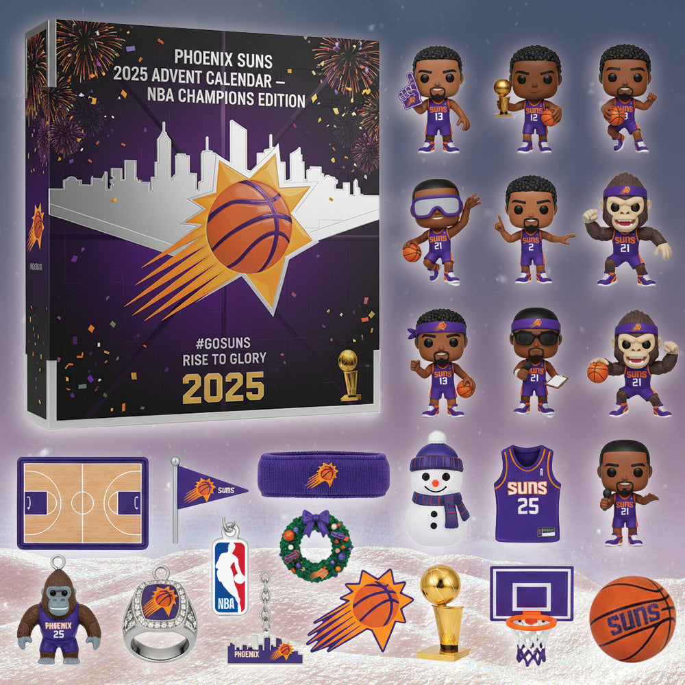 Phoenix Suns Advent Calendar 2025 – NBA Christmas Countdown Gift Set