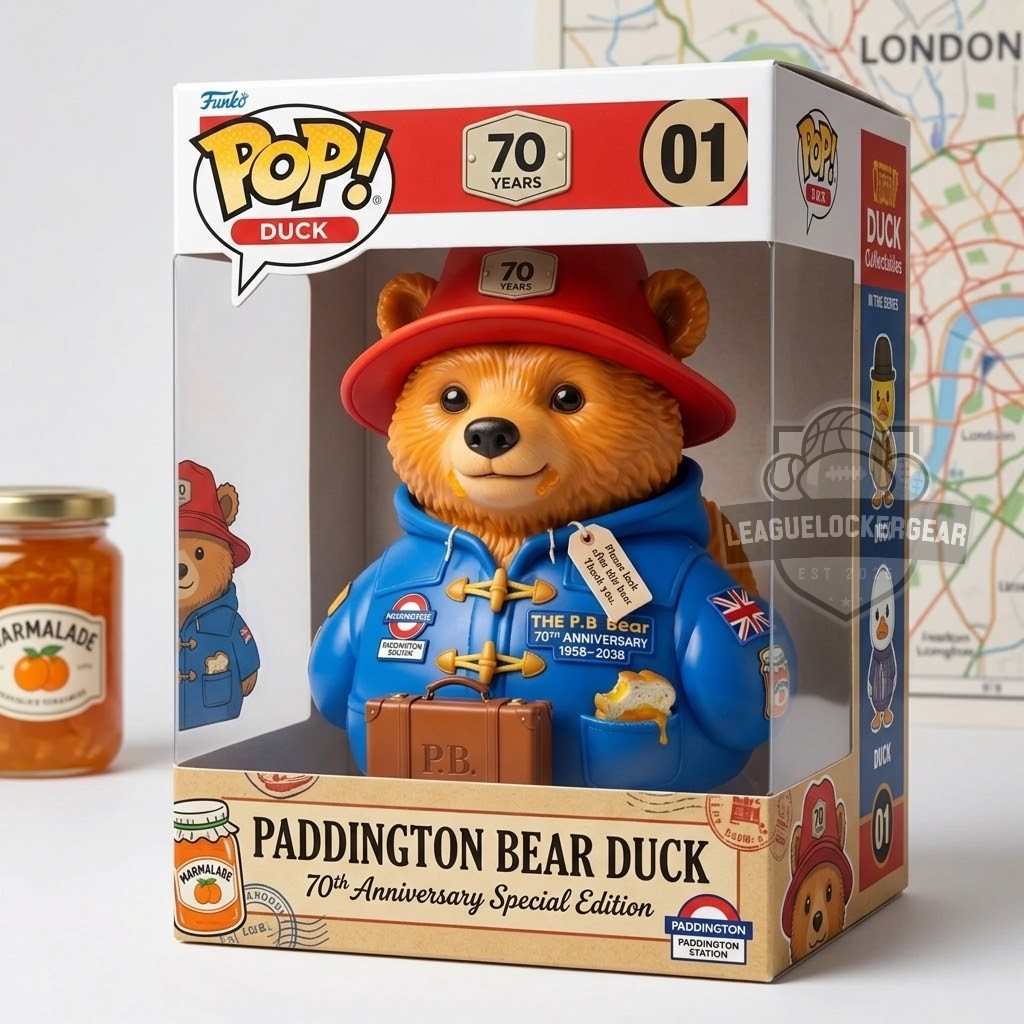 Paddington Bear 70th Anniversary Rubber Duck