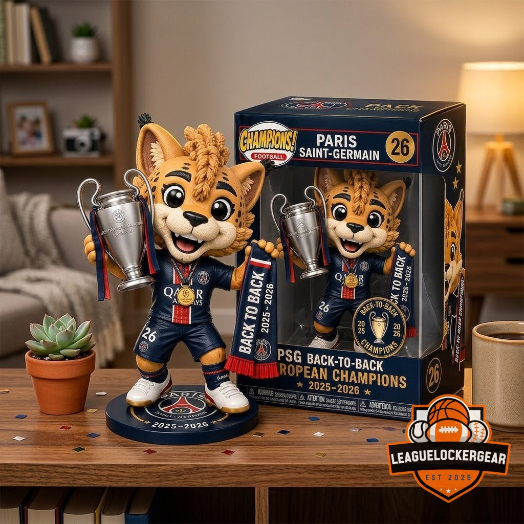 Paris Saint-Germain Back-to-Back European Champion 2025-2026 Figurine