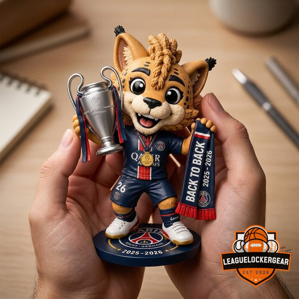 Paris Saint-Germain Back-to-Back European Champion 2025-2026 Figurine