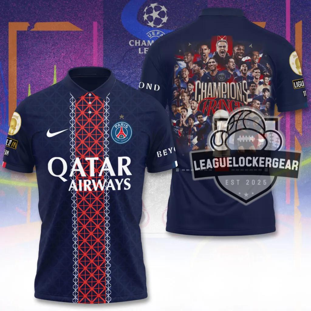 Paris Saint-Germain Champions of France T-Shirt