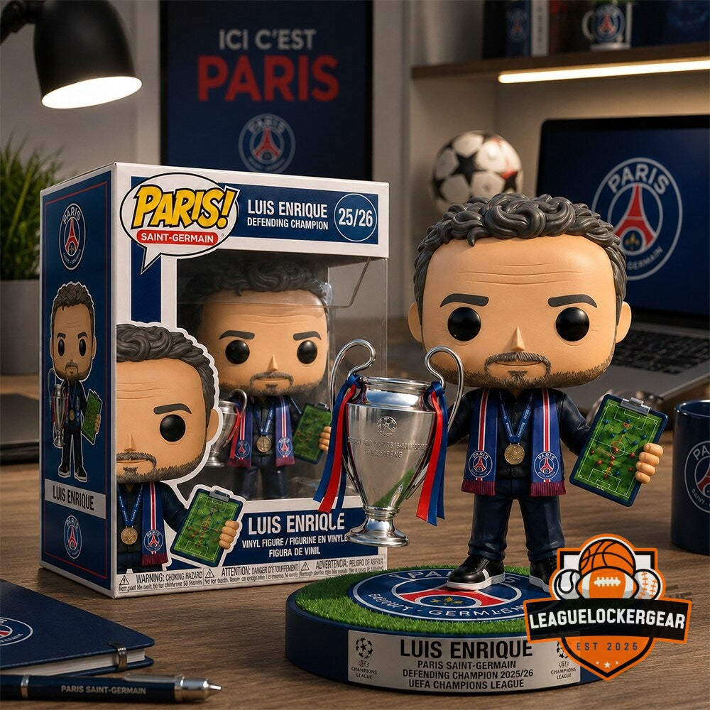 Paris Saint-Germain Luis Enrique UEFA Champions League Funko Pop Vinyl Figure