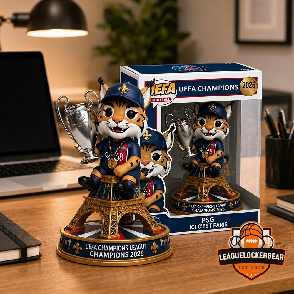 Paris Saint-Germain UEFA Champions League Champions 2026 Mascot Figurine