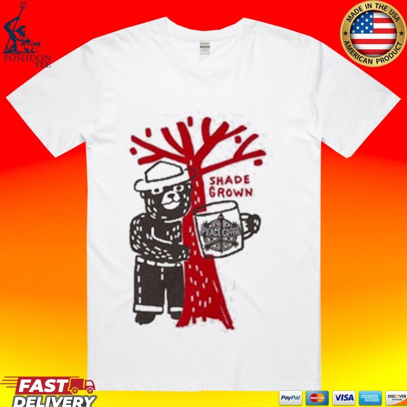 Peace Coffee Peace Smokey Shade Grown T-shirt