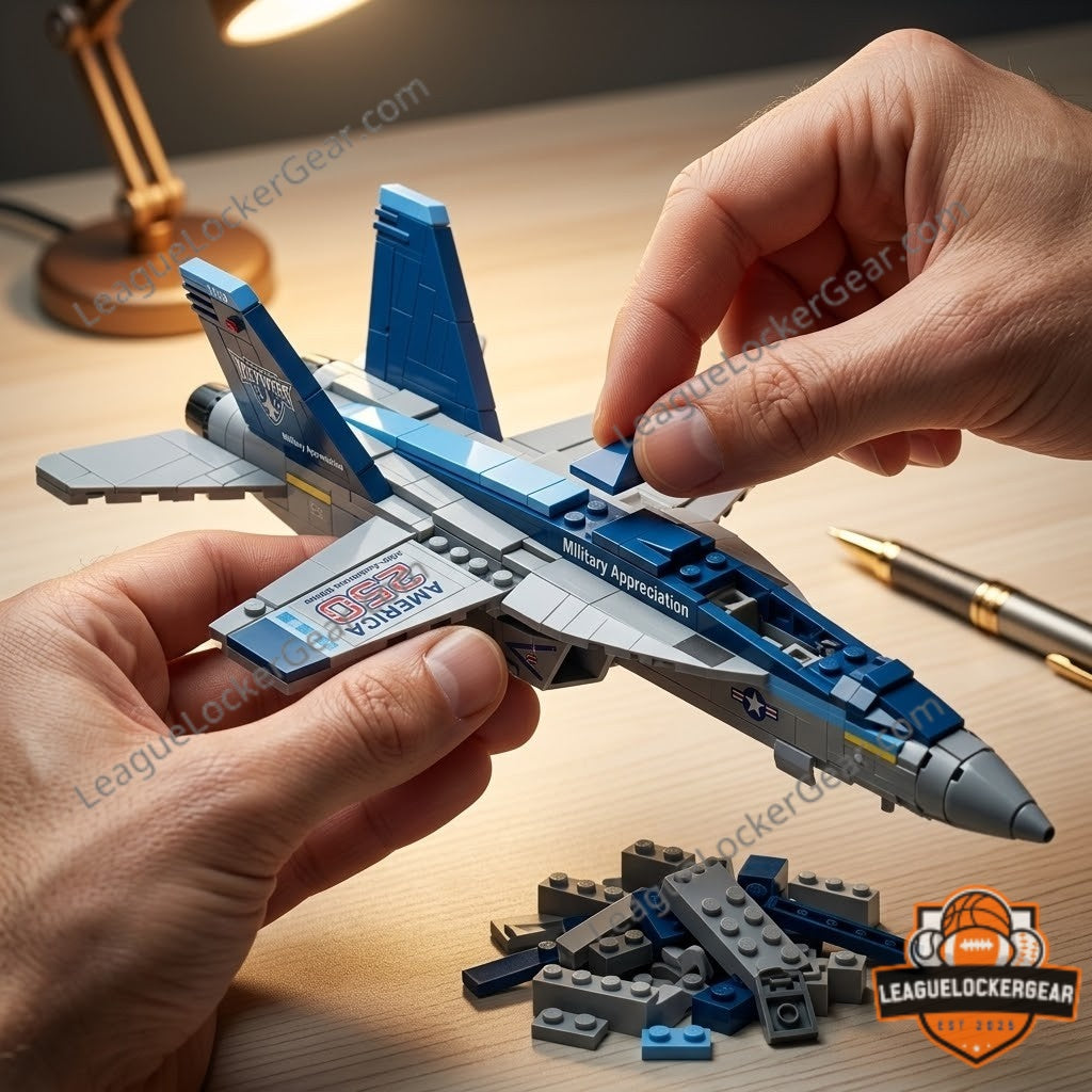 Pensacola Ice Flyers Military Appreciation America 250 Brick Set