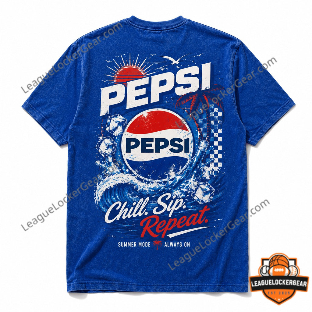Pepsi Summer Tropical Beach T-Shirt