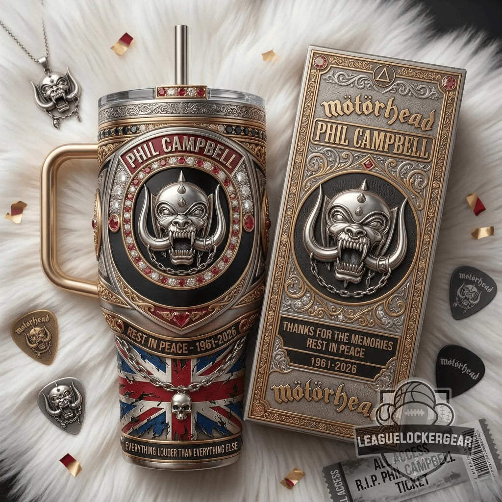 Phil Campbell Rest In Peace Tumbler Cup