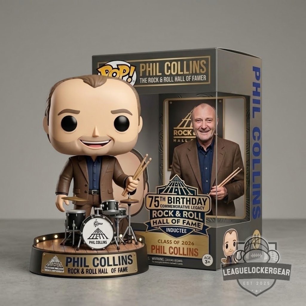 Phil Collins 75th Birthday Rock & Roll Hall of Fame Funko Pop Figure