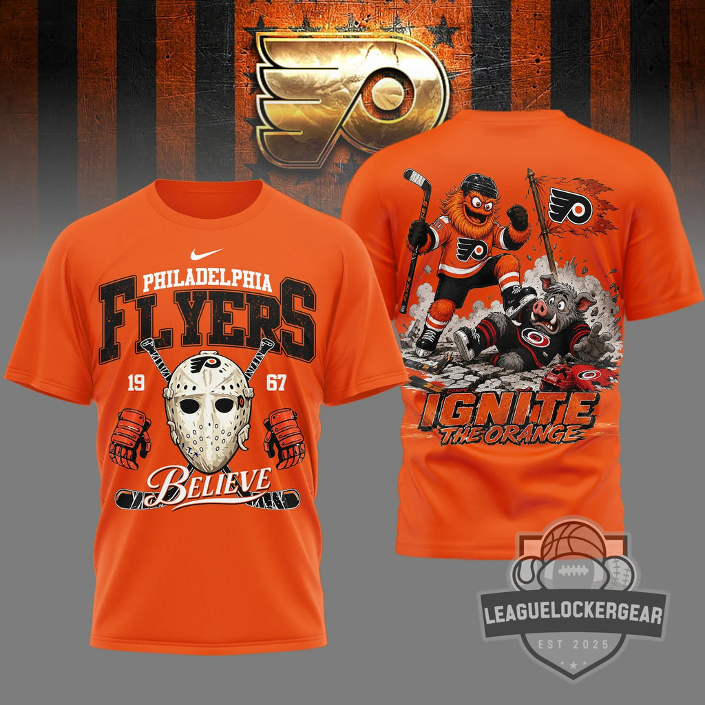 Philadelphia Flyers NHL Ignite The Orange T-Shirt