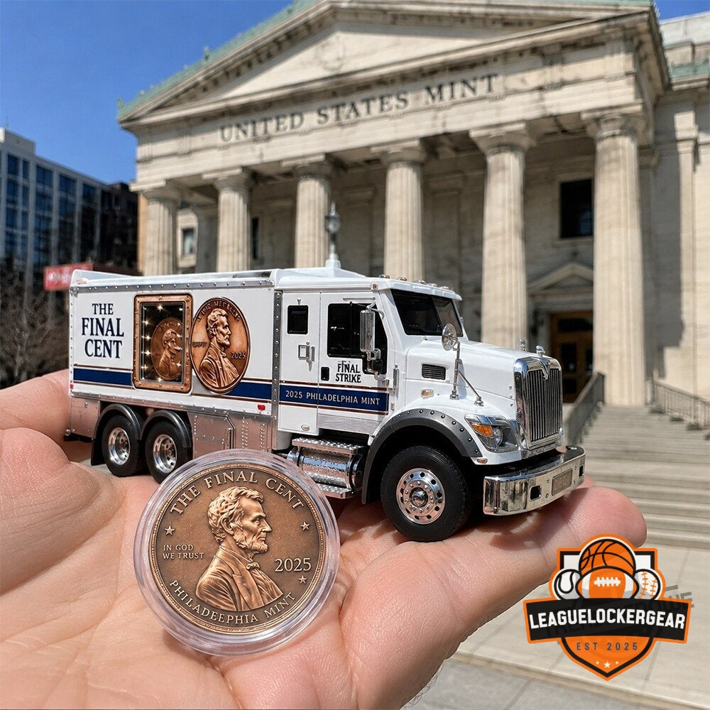 Wheels Philadelphia Mint Vault Hauler Final Cent Armored Coin Truck