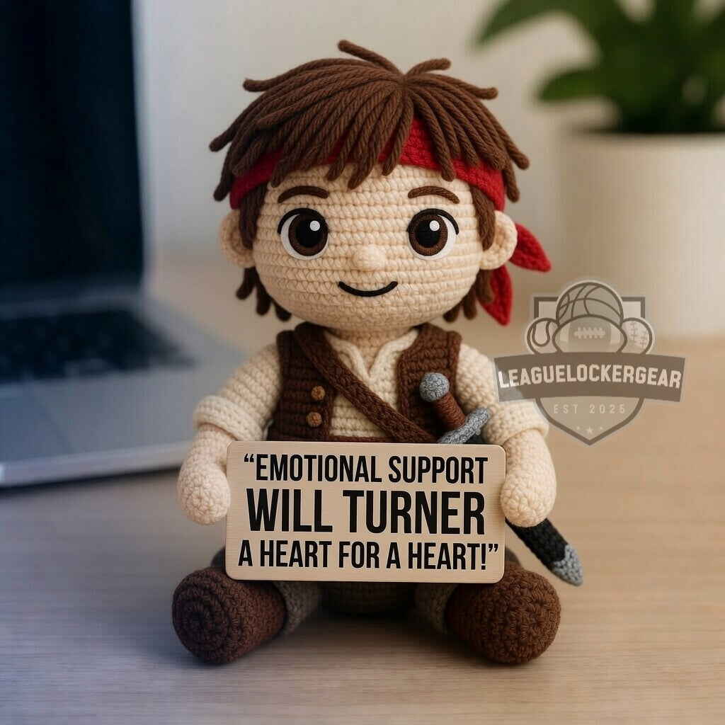 Pirates of the Caribbean Characters Emotional Support Crochet Dolls