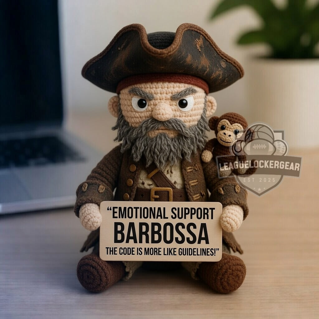 Pirates of the Caribbean Characters Emotional Support Crochet Dolls