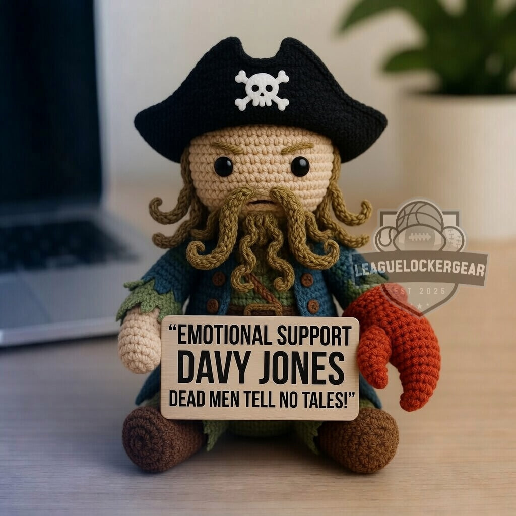 Pirates of the Caribbean Characters Emotional Support Crochet Dolls