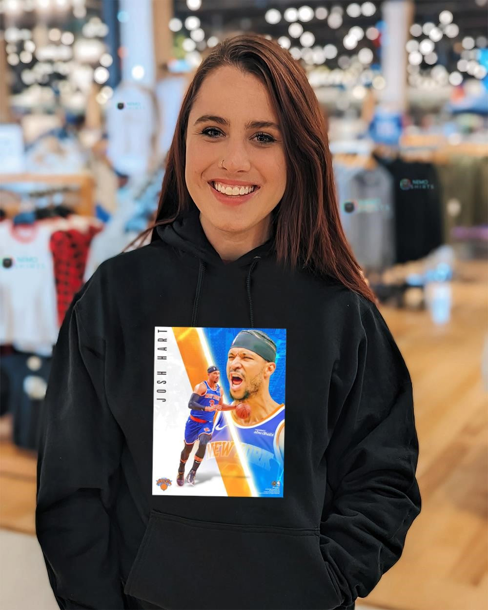 Josh Hart New York Knicks Eastern Conference Champs collage shirt