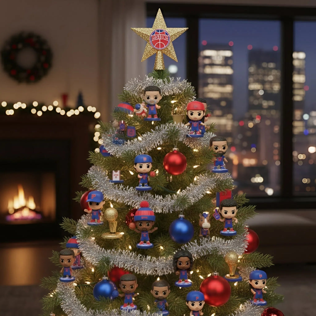 Detroit Pistons Advent Calendar 2025 – NBA Holiday Countdown Gift Set for Basketball Fans