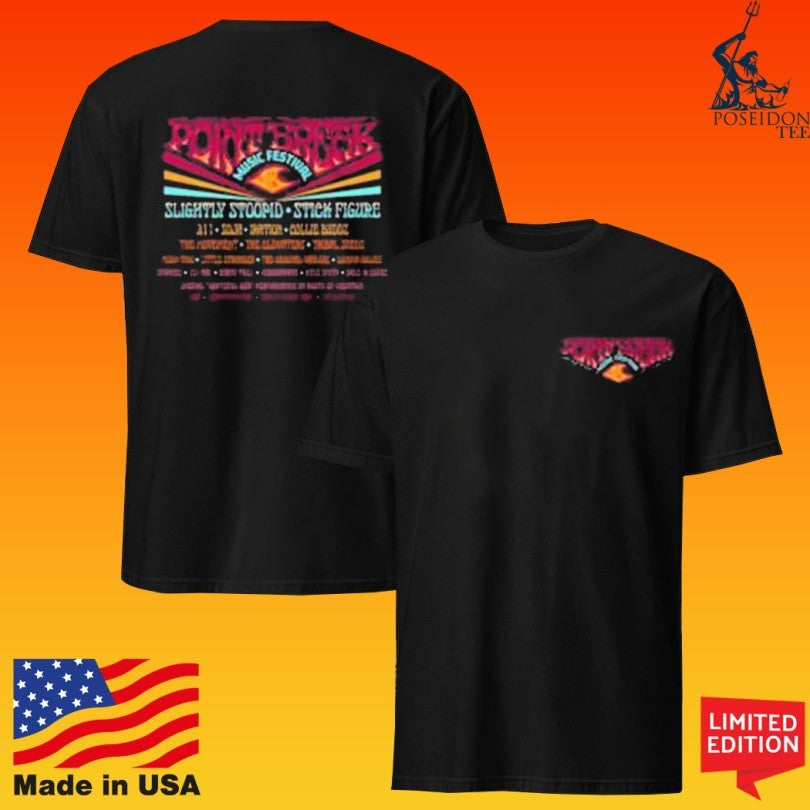 Point Break Festival Plum Event T-shirt