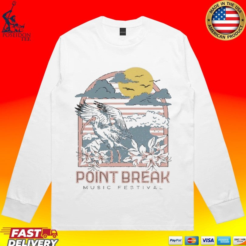 Point Break Music Festival 2026 Merch Ibis Wave T-shirt