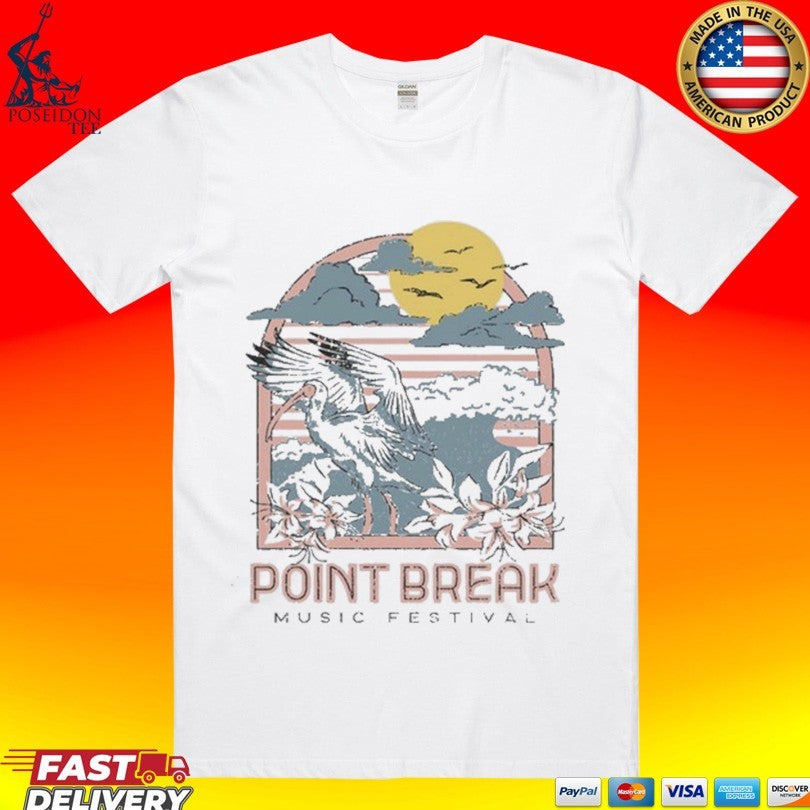 Point Break Music Festival 2026 Merch Ibis Wave T-shirt