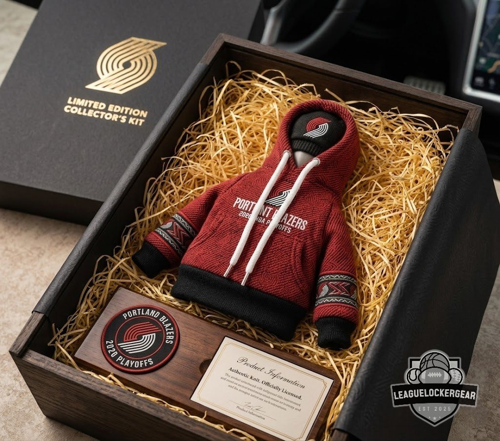 Portland Trail Blazers 2026 NBA Playoffs Car Gear Shift Hoodie