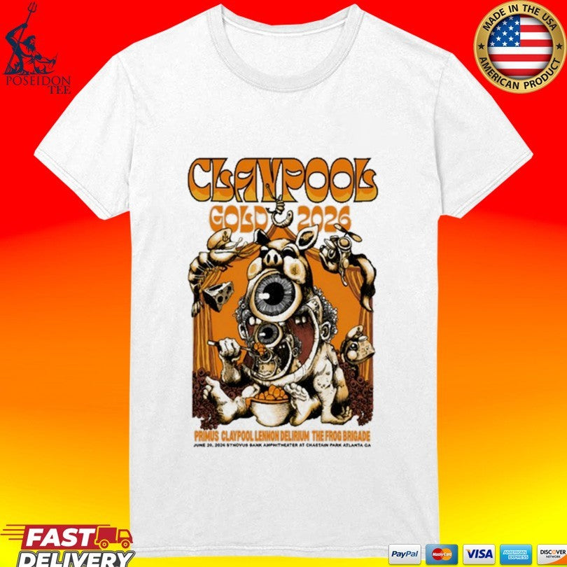 Primus In Atlanta Ga On June 20 2026 T-shirt