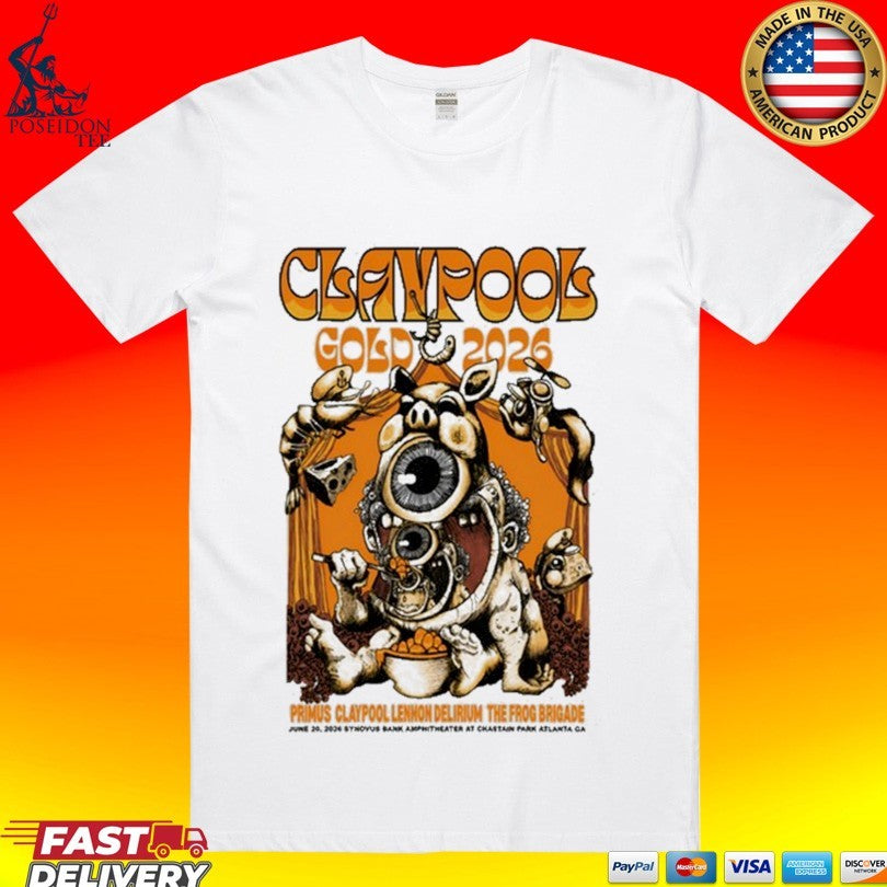Primus In Atlanta Ga On June 20 2026 T-shirt