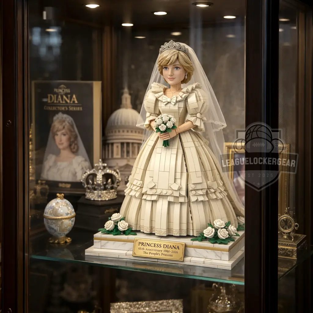 Princess Diana Royal Wedding 65th Anniversary Brick Set