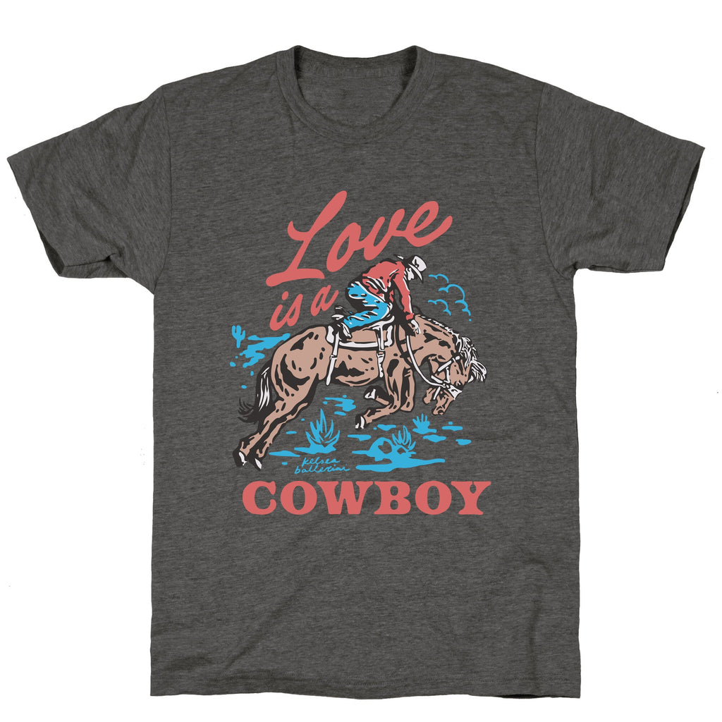 Kelsea Ballerini Love Is A Cowboy Unisex Triblend Tee