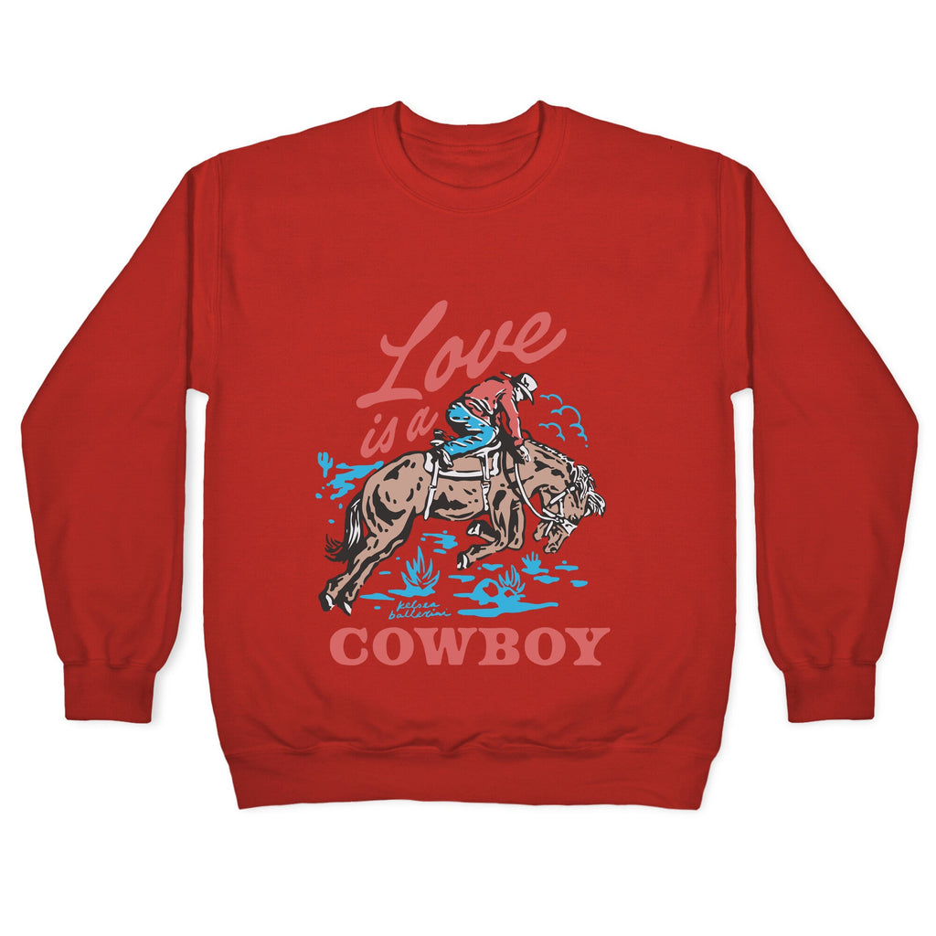 Kelsea Ballerini Love Is A Cowboy Crewneck Sweatshirt