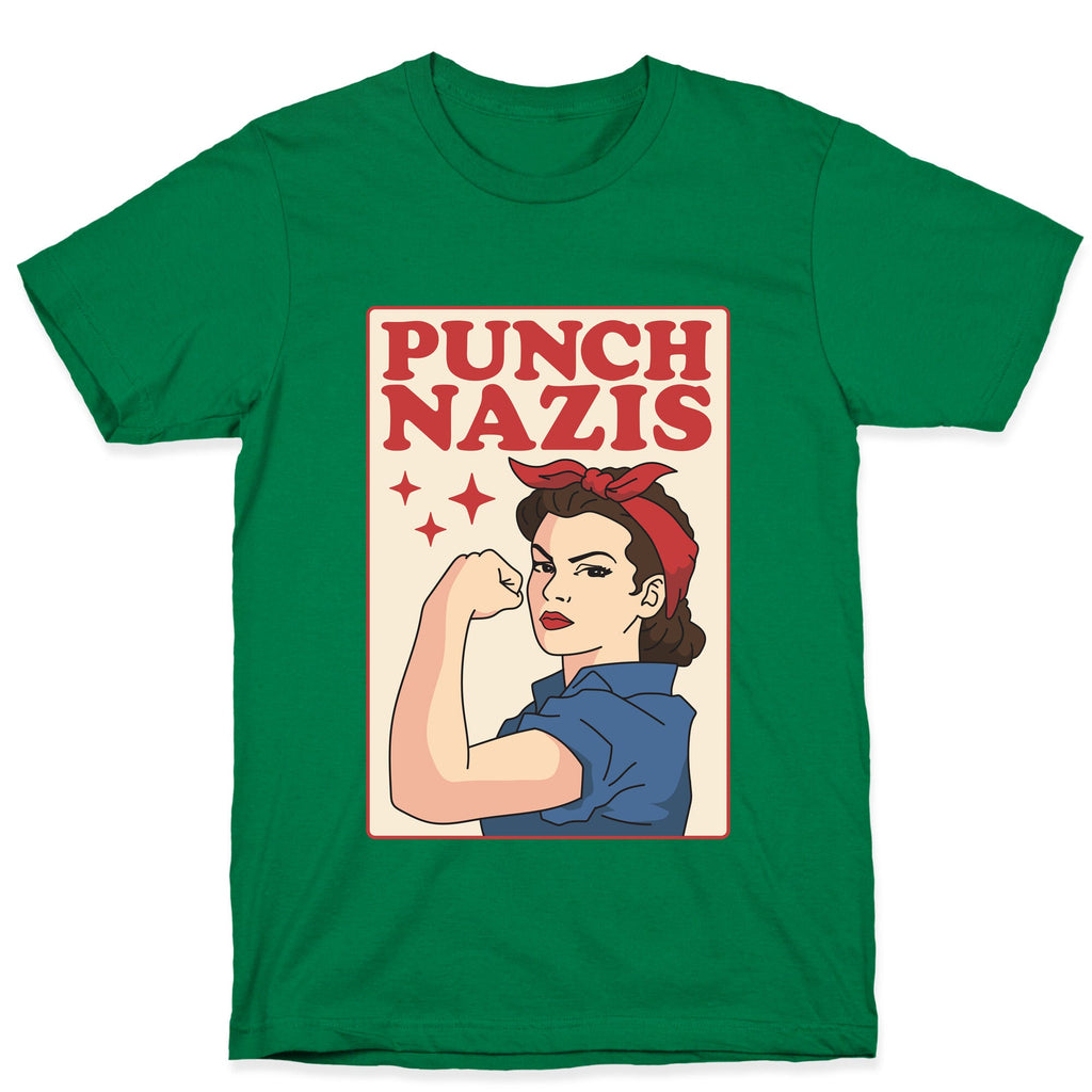 Punch Nazis T-Shirt