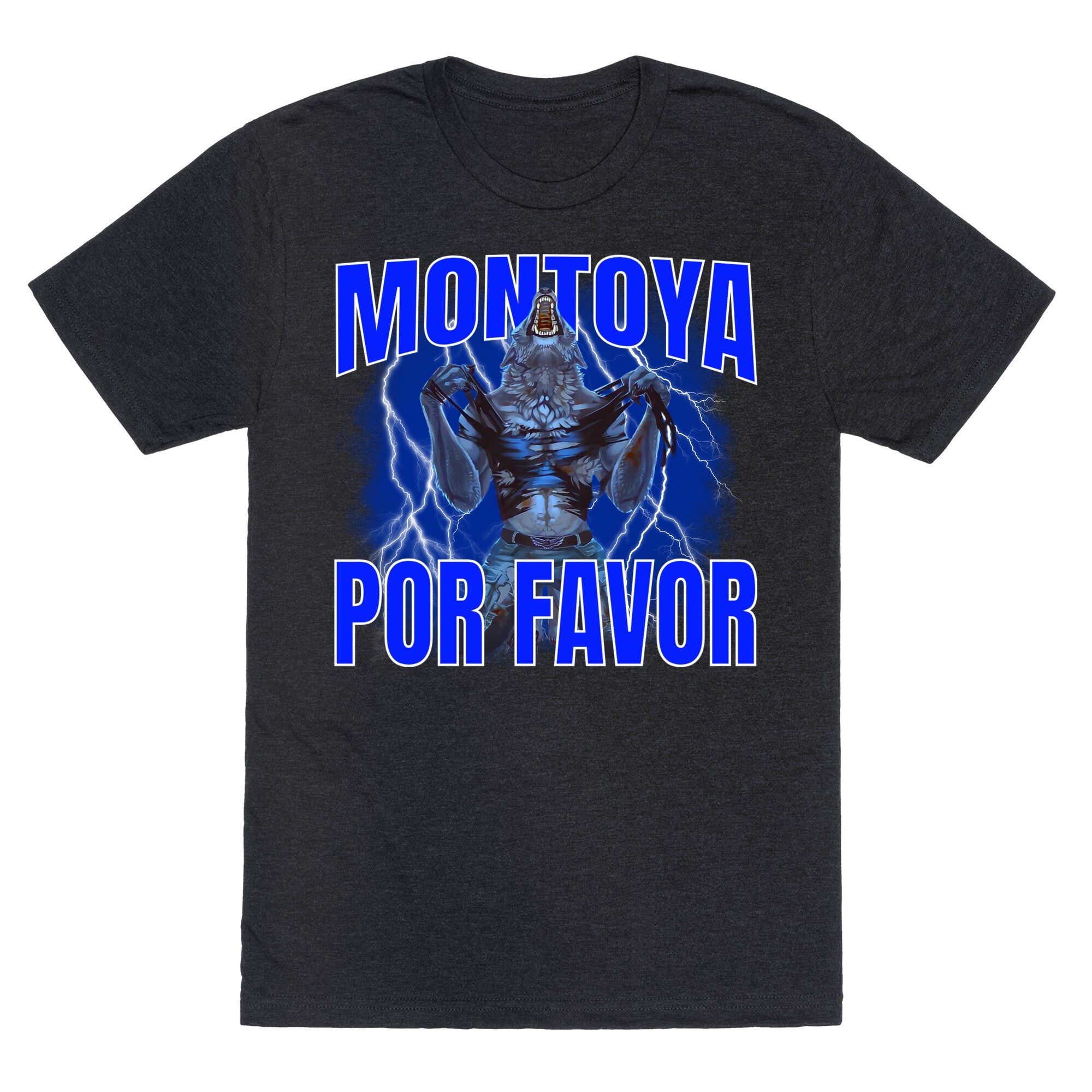 Montoya Por Favor Wolf Meme Unisex Triblend Tee