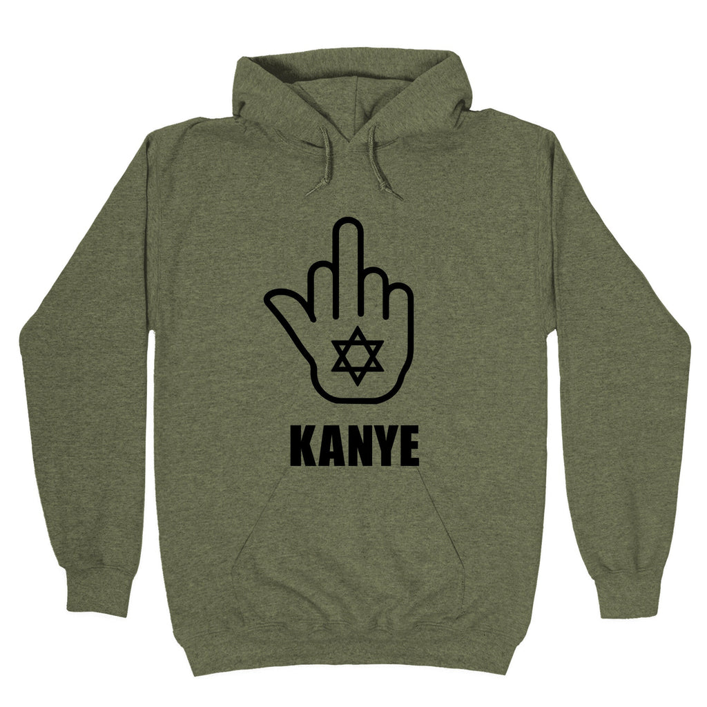 Middle Finger F Kanye Hoodie