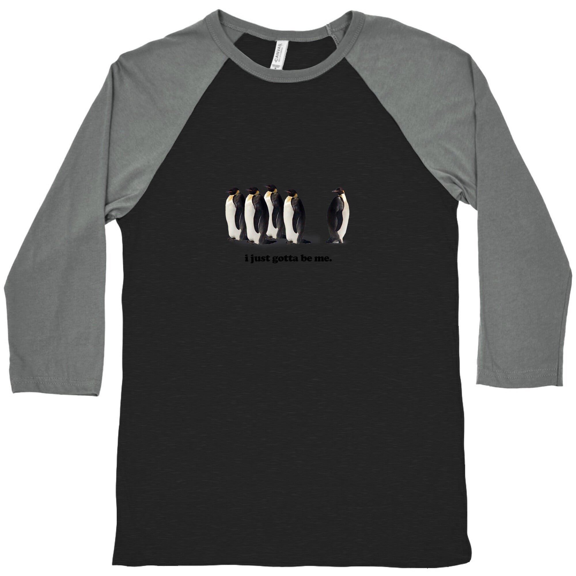 I Just Gotta Be Me Baseball Tee