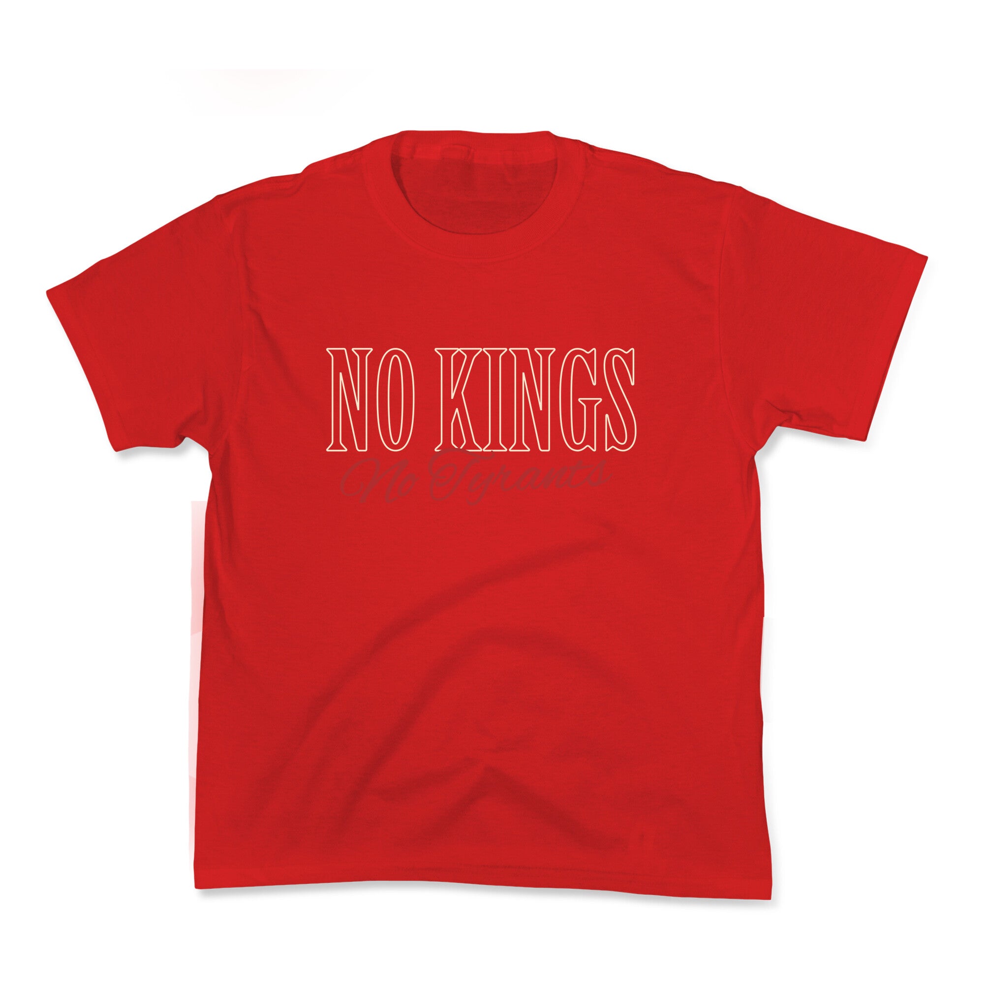 No Kings No Tyrants Kids Tee