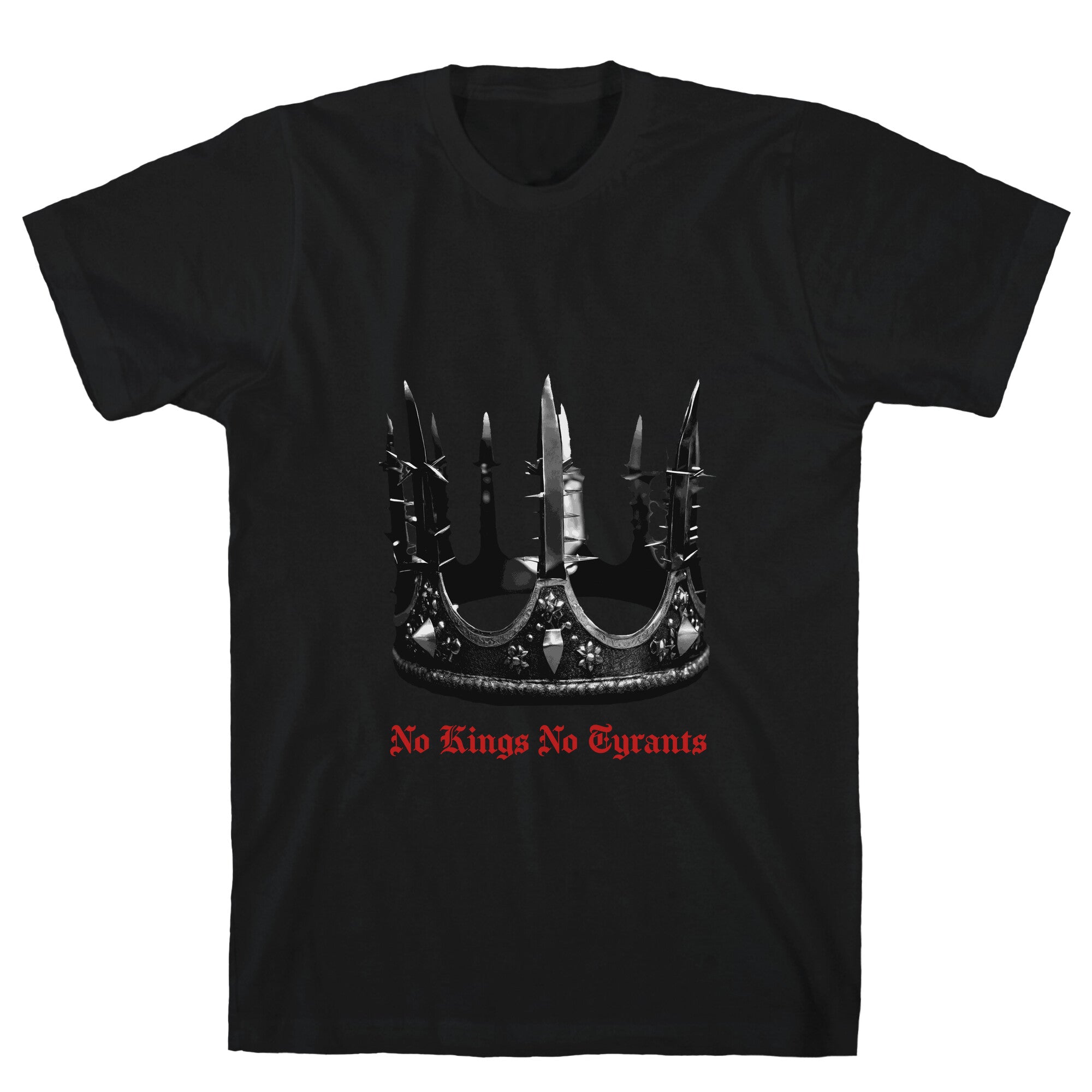 No Kings No Tyrants Crown T-Shirt