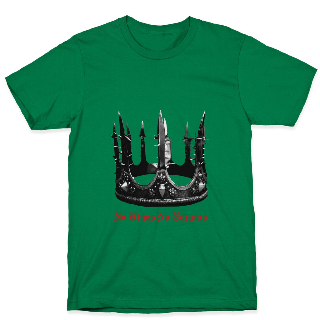 No Kings No Tyrants Crown T-Shirt