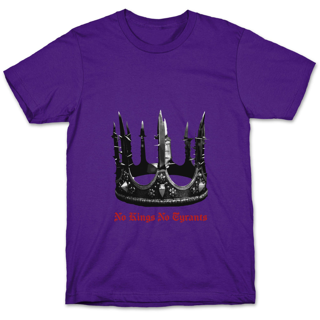 No Kings No Tyrants Crown T-Shirt