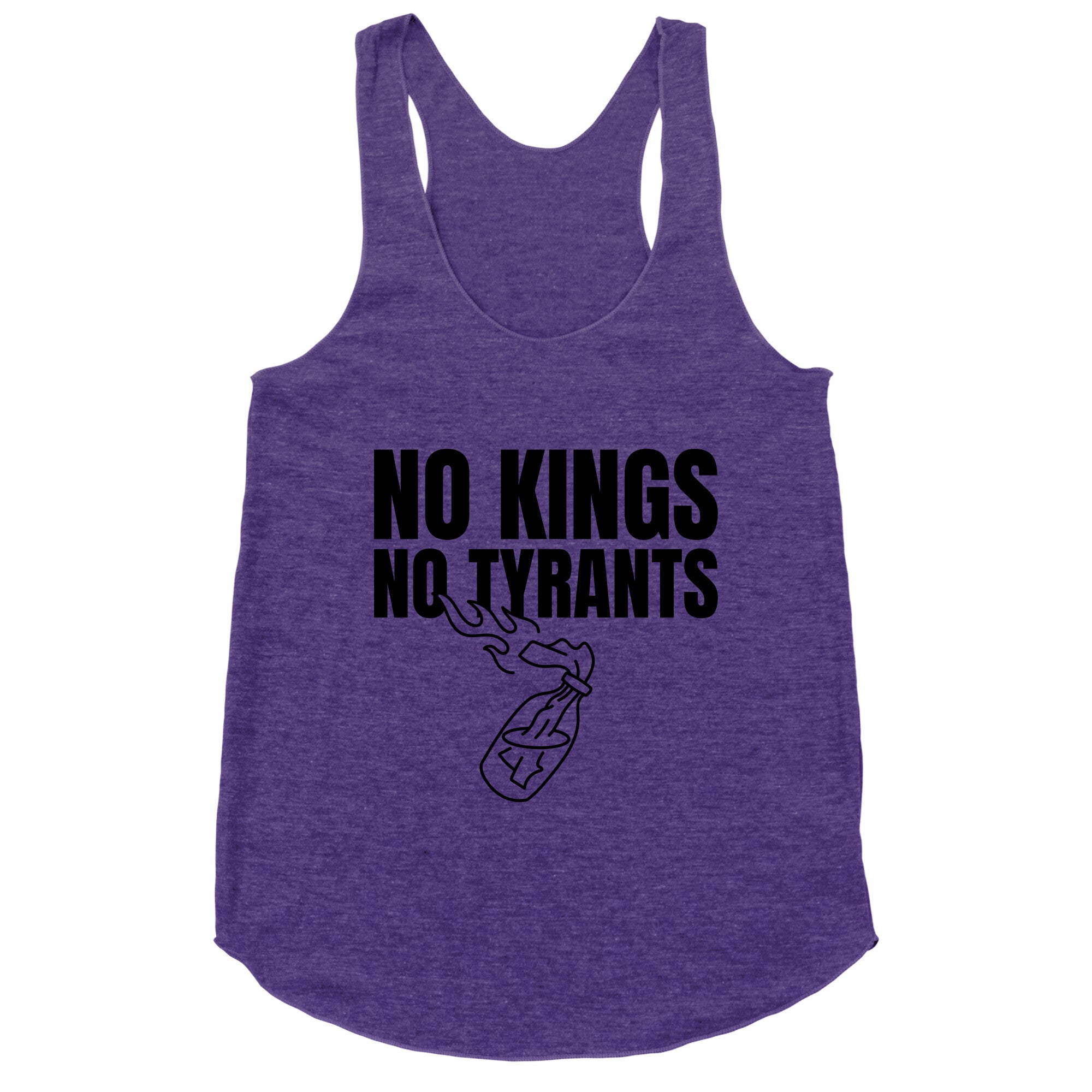 No Kings No Tyrants 2025 Racerback Tank