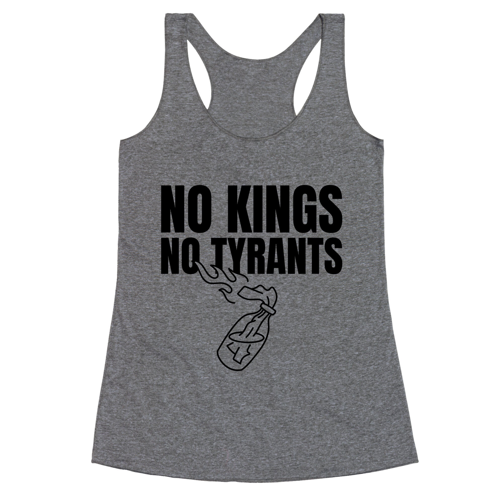 No Kings No Tyrants 2025 Racerback Tank
