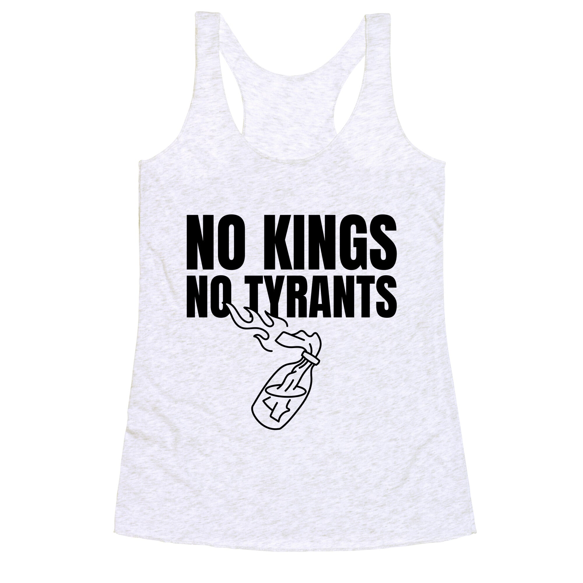 No Kings No Tyrants 2025 Racerback Tank