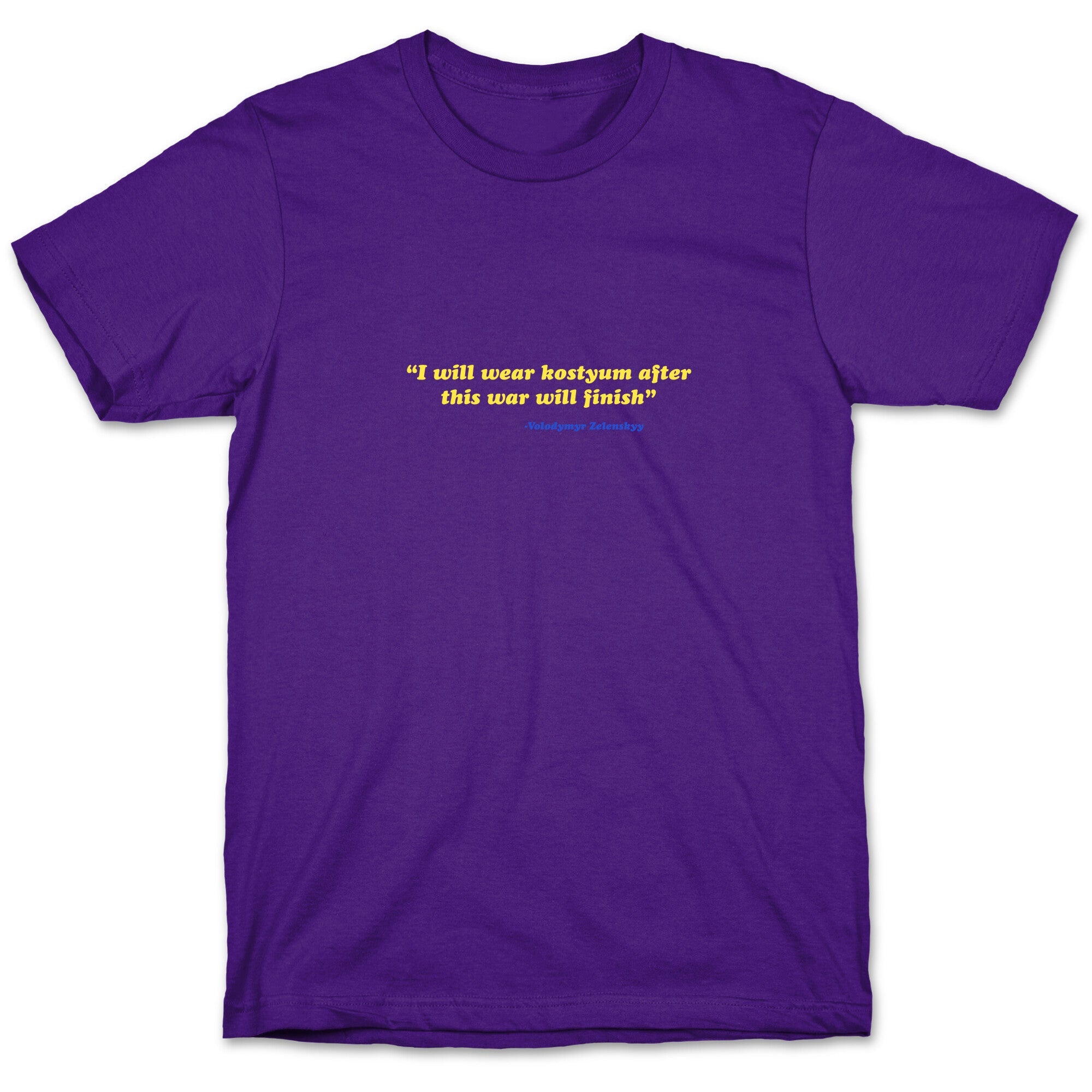 Zelensky Costume Quote T-Shirt