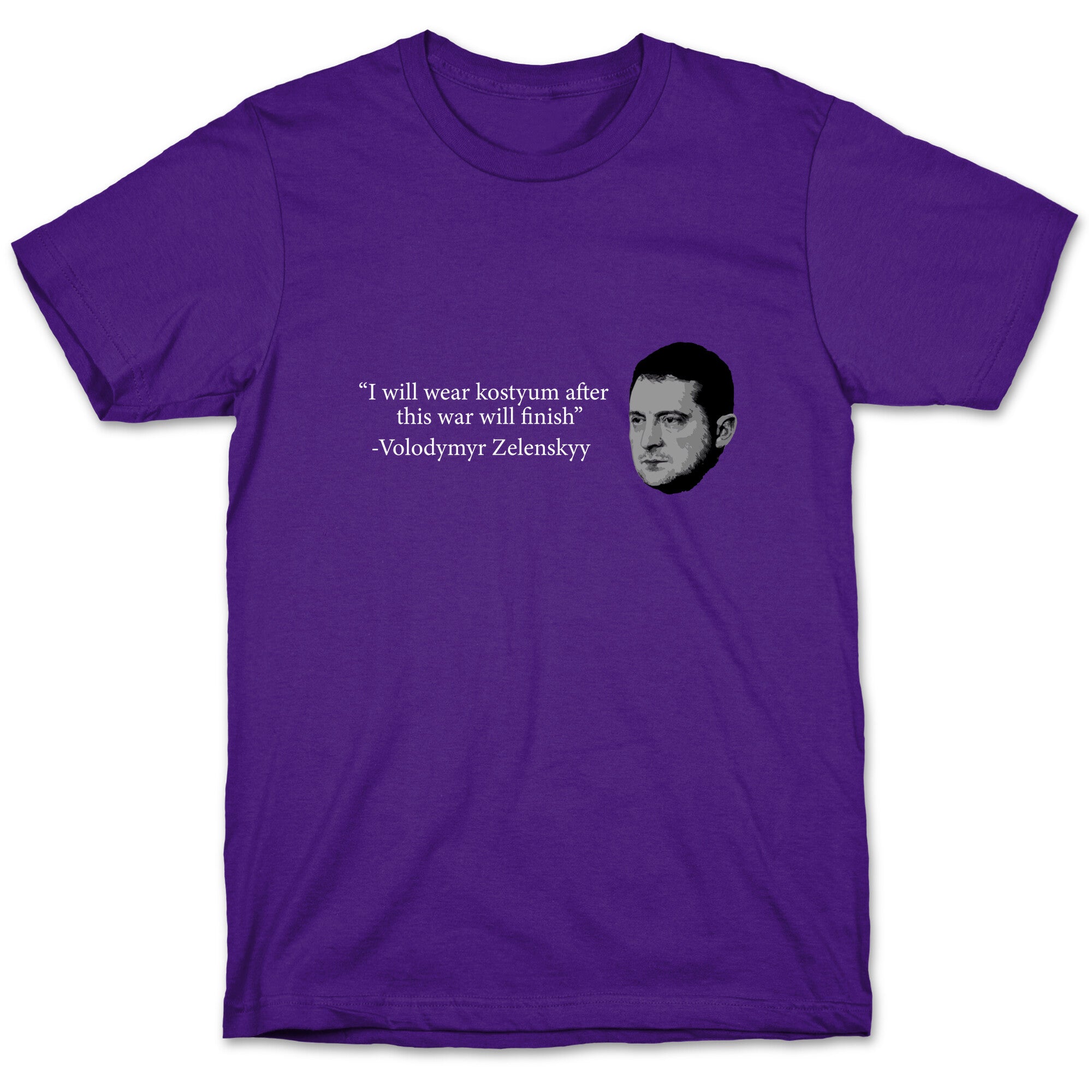 Zelensky Trump Costume Quote T-Shirt