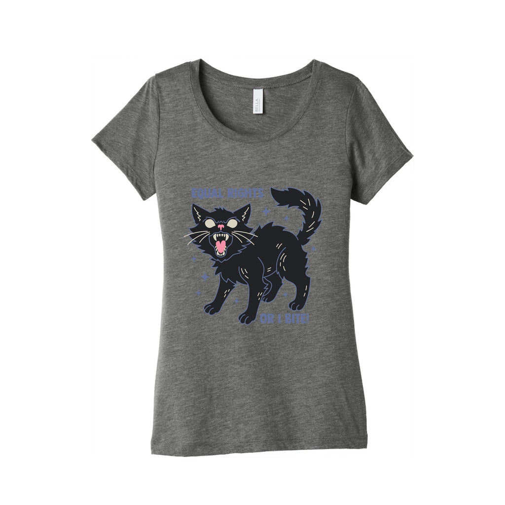 Equal Rights or I Bite Womens Triblend Tee
