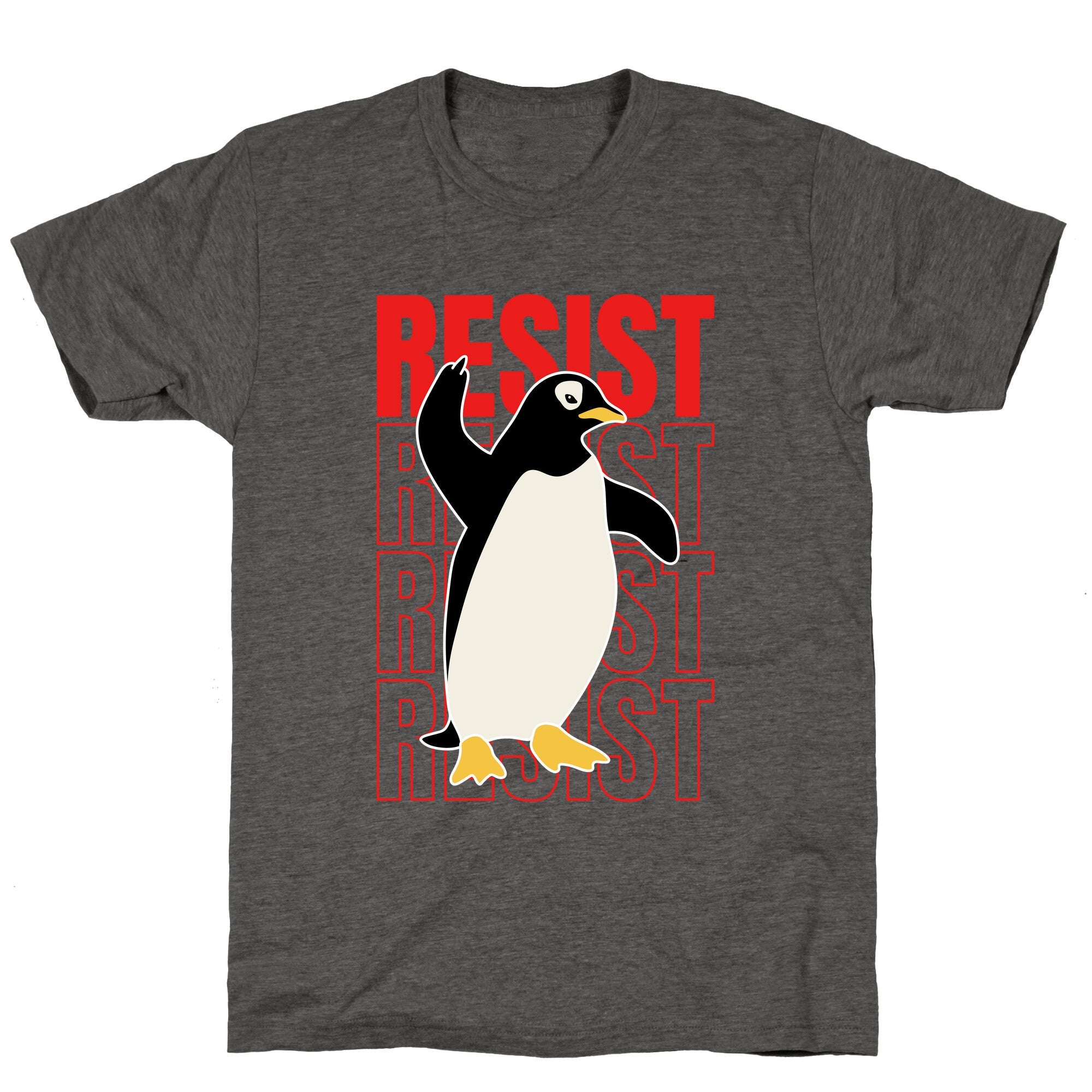 Penguin Resist Unisex Triblend Tee